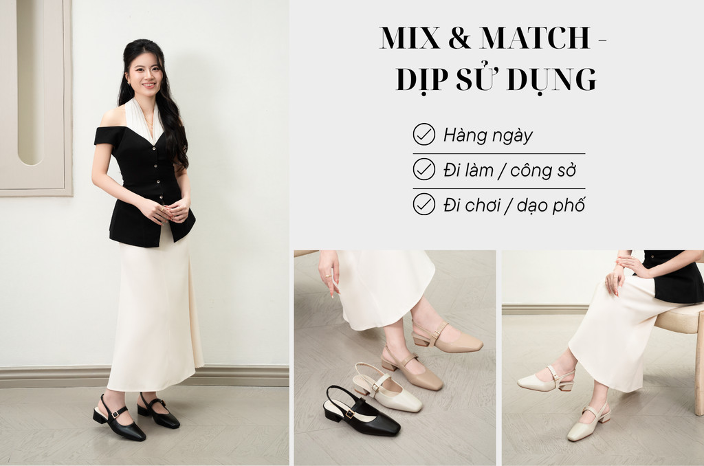 Giày Slingback DL0690