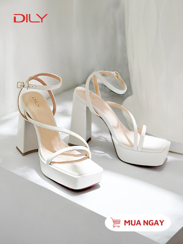 Sandal cao gót quai mảnh cực xinh AA0474 - DILY