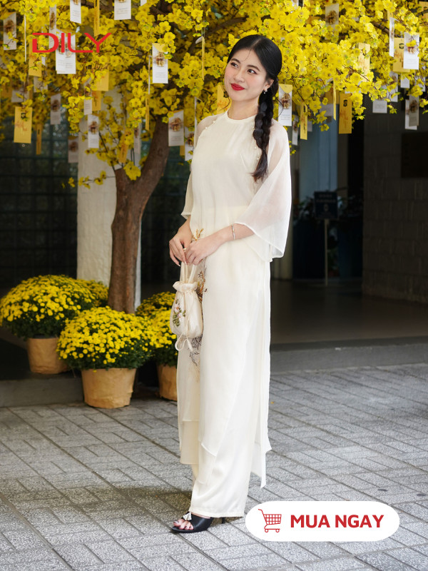 5 mẫu giày mang áo dài để nàng du xuân ngày Tết