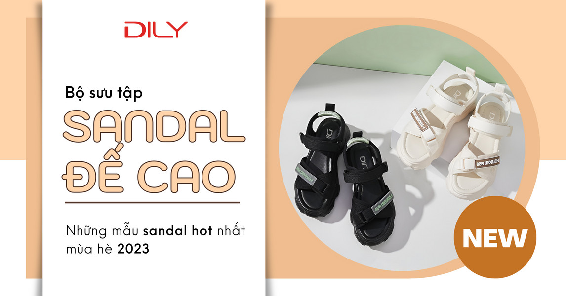 BST xăng đan đế cao hot nhất 2023 cho nàng năng động ngày hè