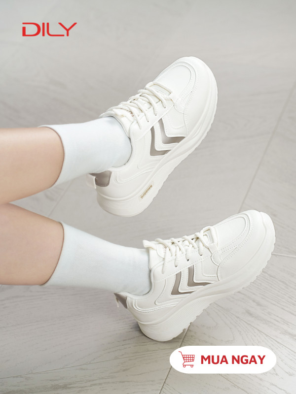 Giày sneaker thiết kế phối màu trẻ trung AG0171 - DILY
