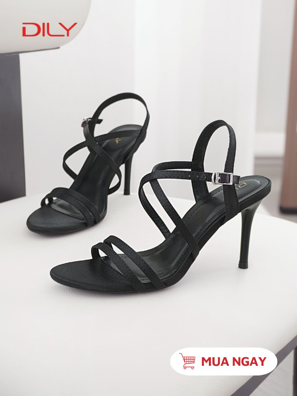 Sandal cao gót quai mảnh thời thượng DL0548 - DILY