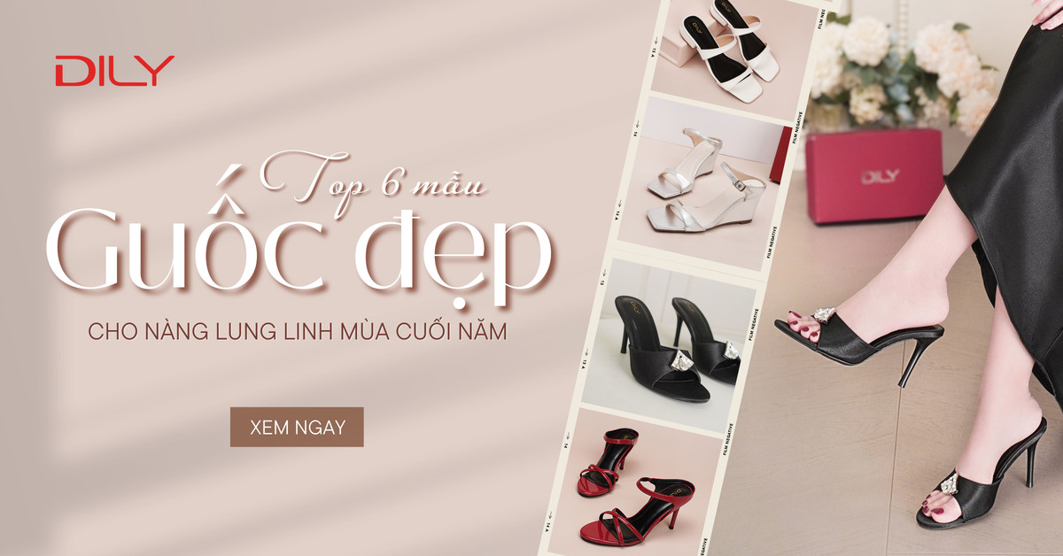 Chào tháng 11 cùng 6 mẫu guốc đẹp mùa cuối năm