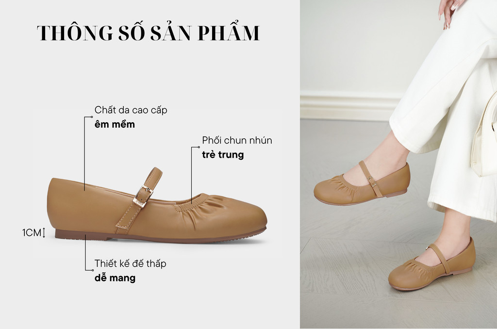 Giày Búp Bê DL0596