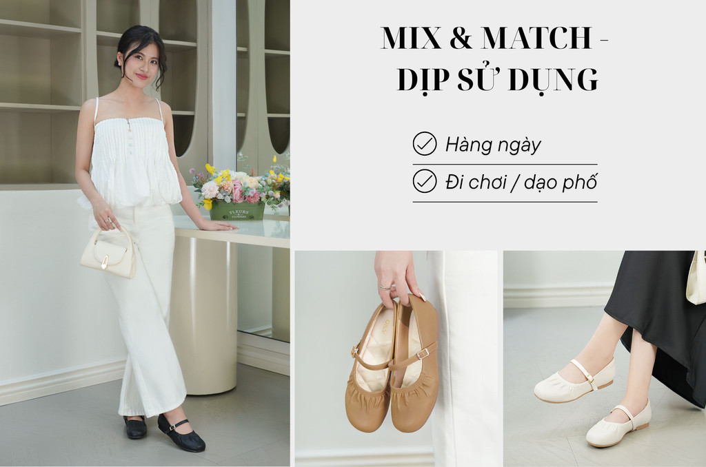 Giày Búp Bê DL0596