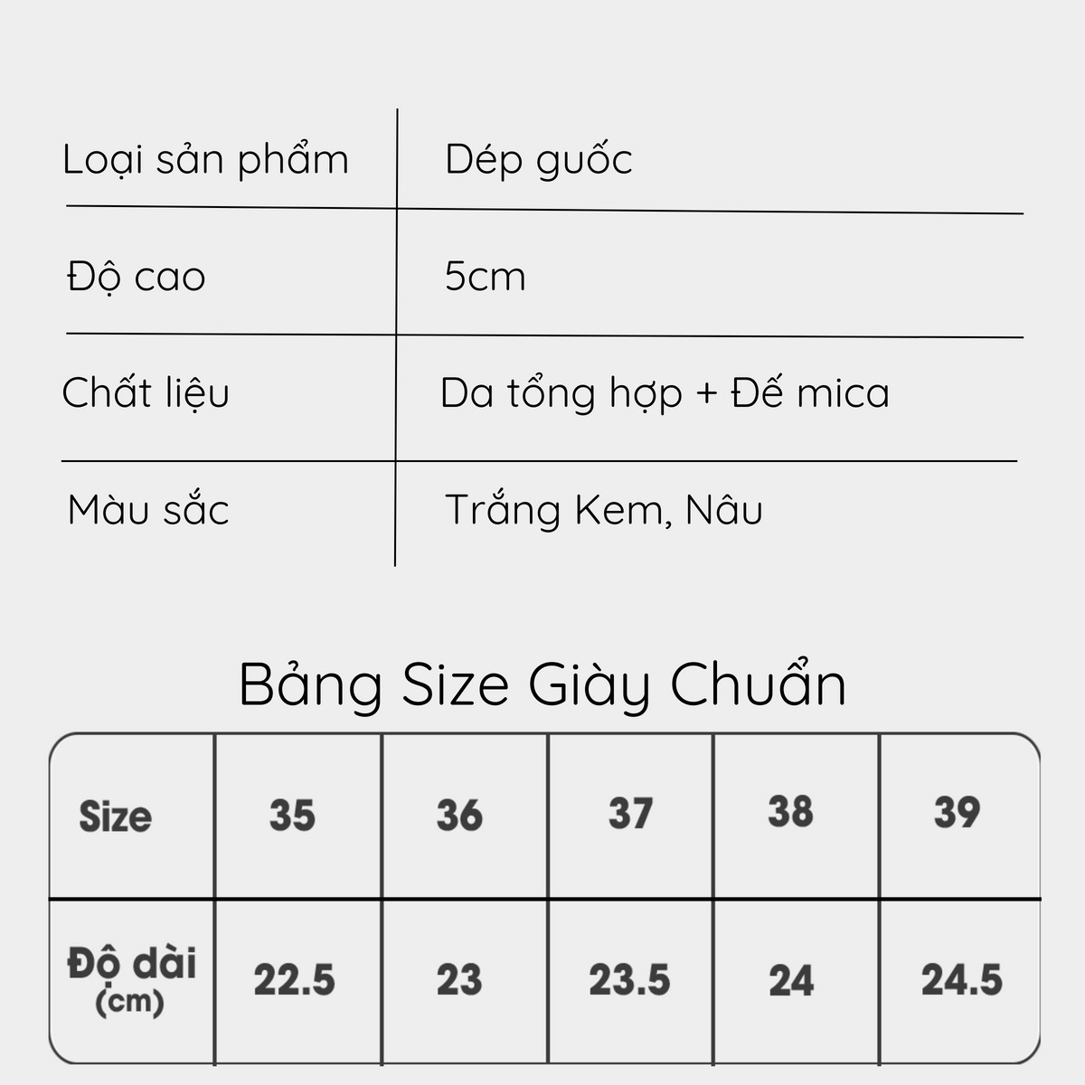 Dép guốc AA0387