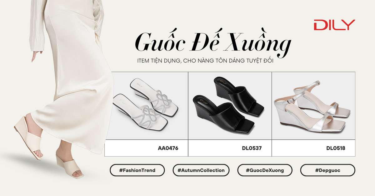 Guốc đế xuồng - Item tiện dụng, cho nàng tôn dáng tuyệt đối
