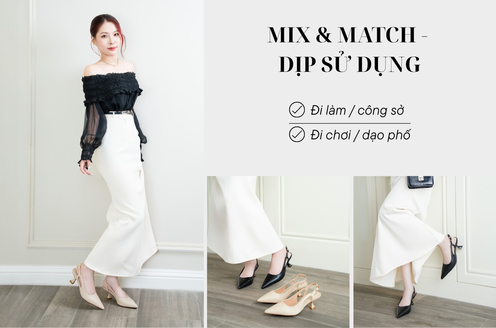 Giày Slingback DL0624