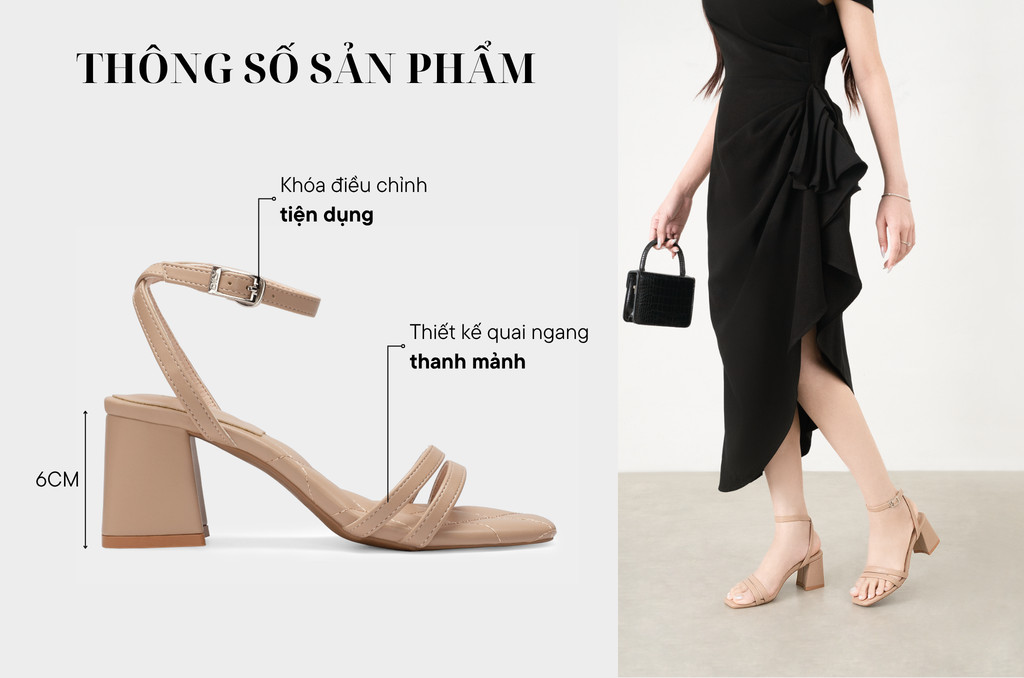 Sandal cao gót AA0222