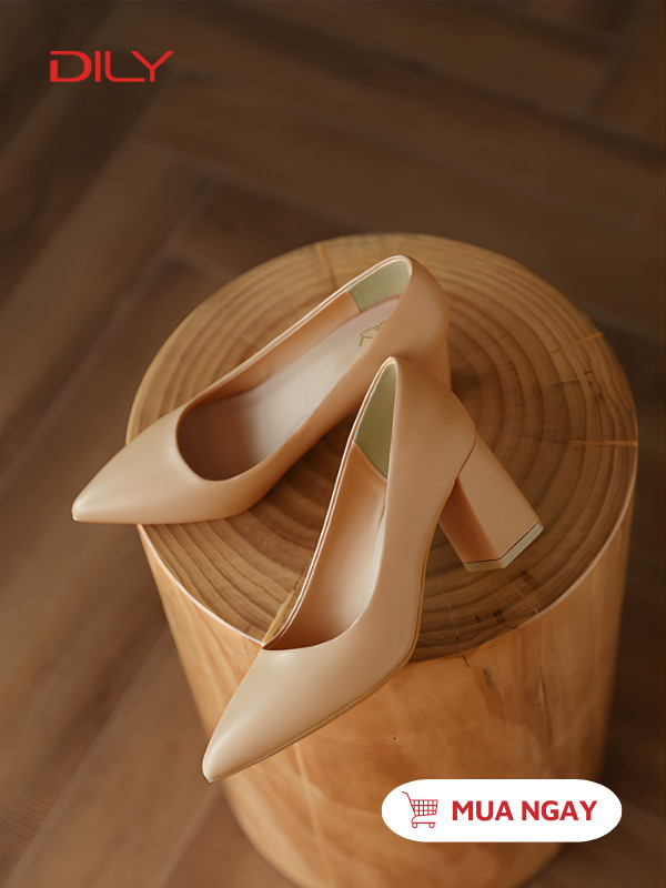 Giày cao gót mũi nhọn cổ điển thanh lịch AA0265 - DILY