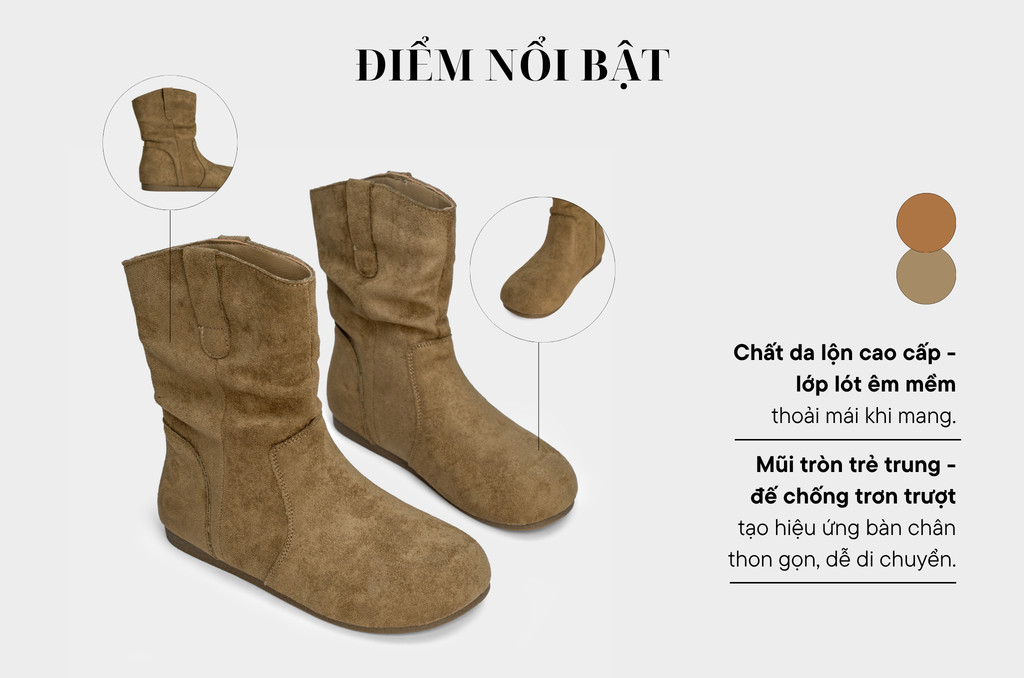 Boot Cổ Thấp AG0183