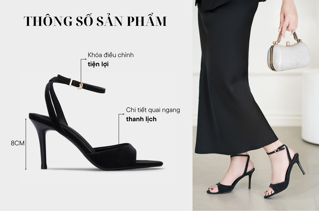 Sandal Cao Gót DL0573