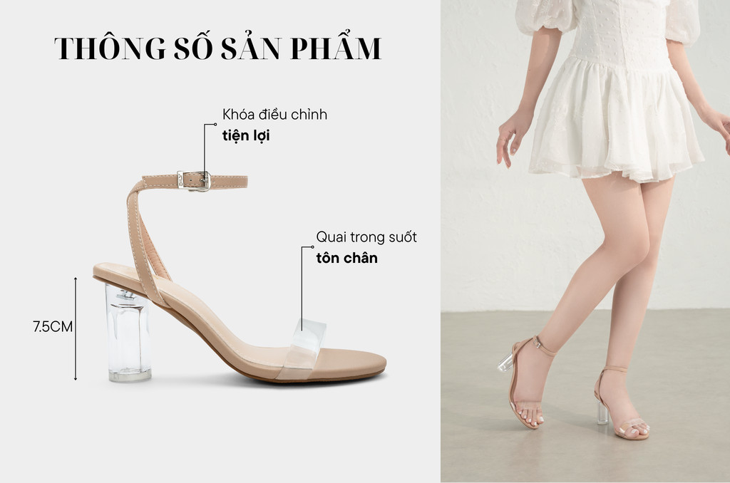 Sandal cao gót AA0335