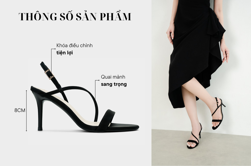Sandal Cao Gót DL0682