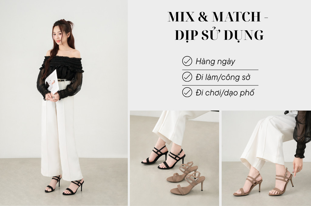 Sandal Cao Gót DL0572