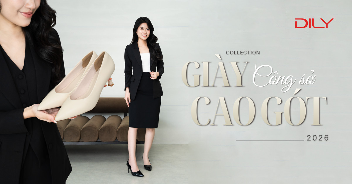 Giày cao gót công sở - Điểm nhấn thanh lịch tạo dấu ấn riêng