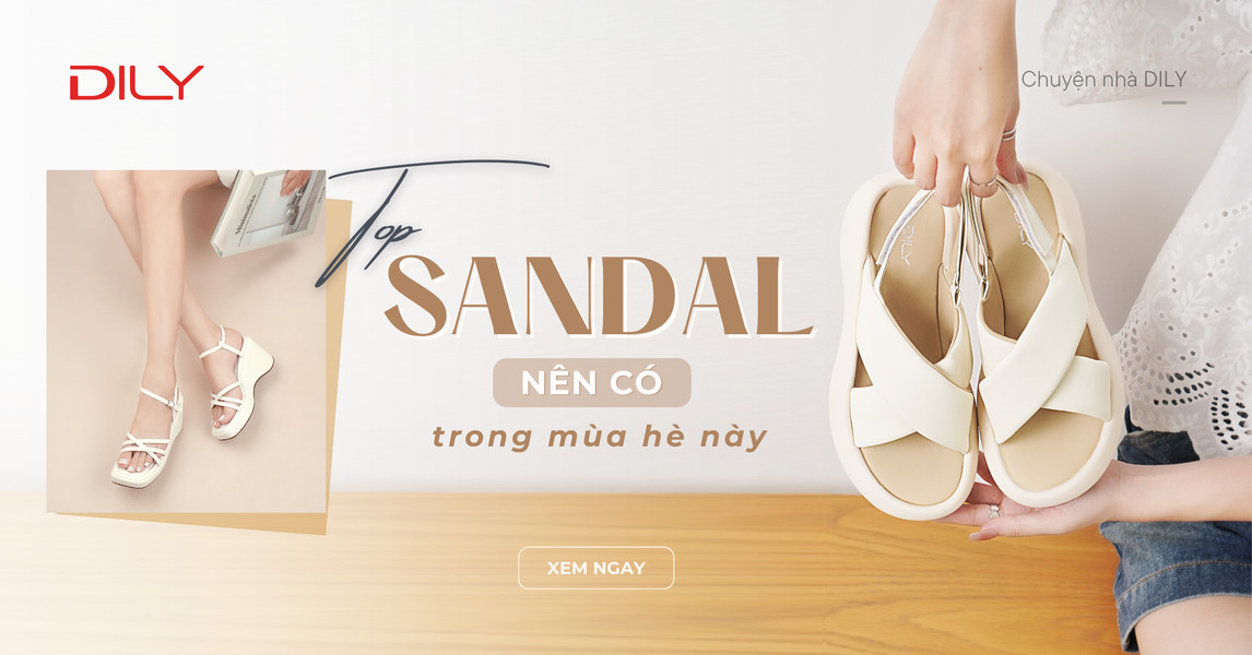 Xăng đan nữ - item "cứ diện là xinh" dành cho phái đẹp