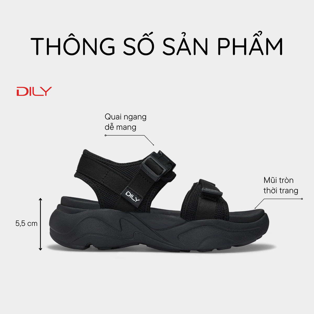 Giày Sandal DL0576