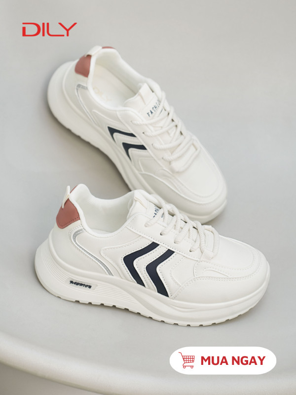 Giày sneaker thiết kế phối màu trẻ trung AG0171 - DILY