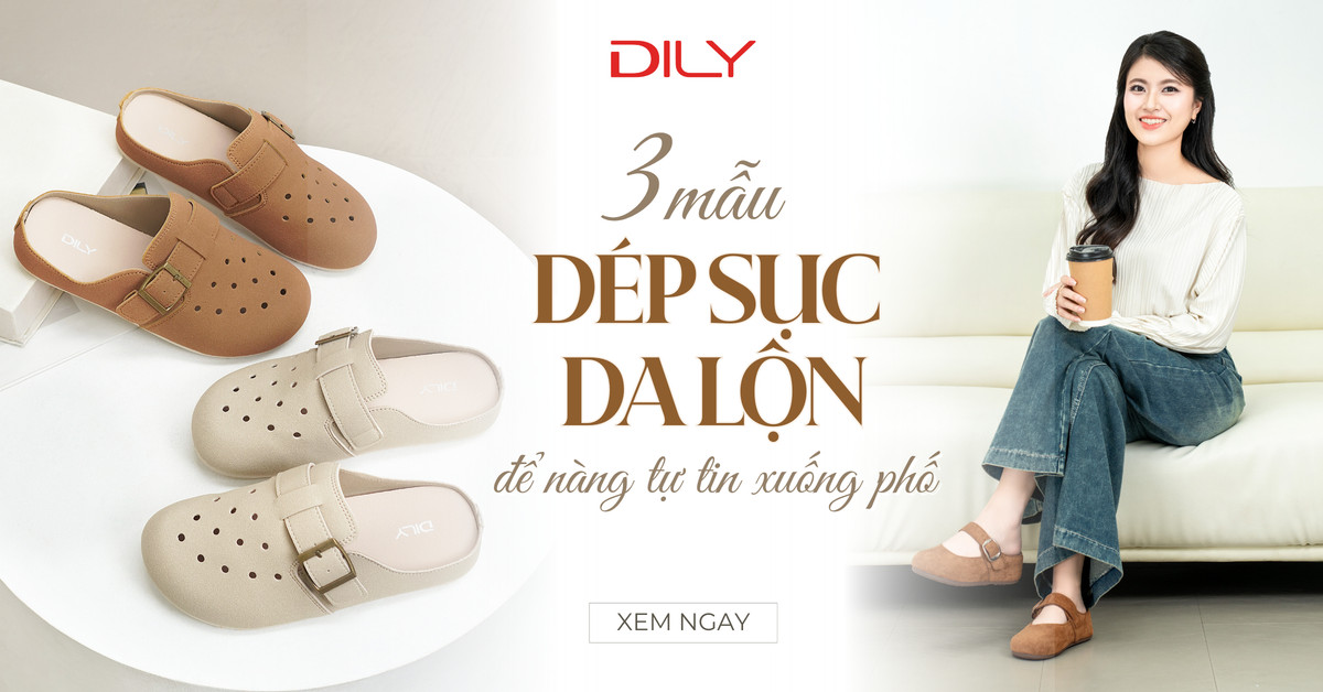 Dép sục da lộn - Item nàng nên có trong mùa thu năm nay