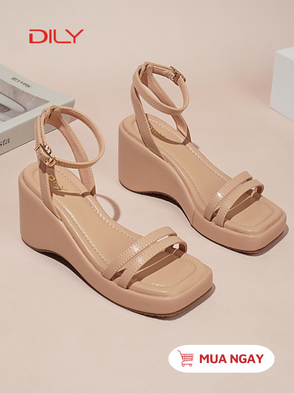 Sandal đế xuồng quai mảnh siêu tôn chân, tôn dáng AA0495 - DILY