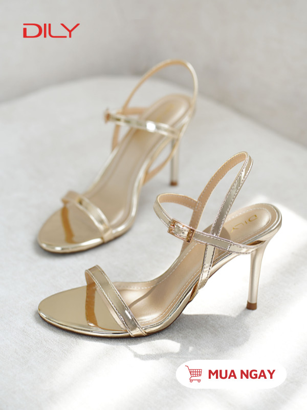 Sandal quai mảnh gót nhọn thời thượng DL0565 - DILY