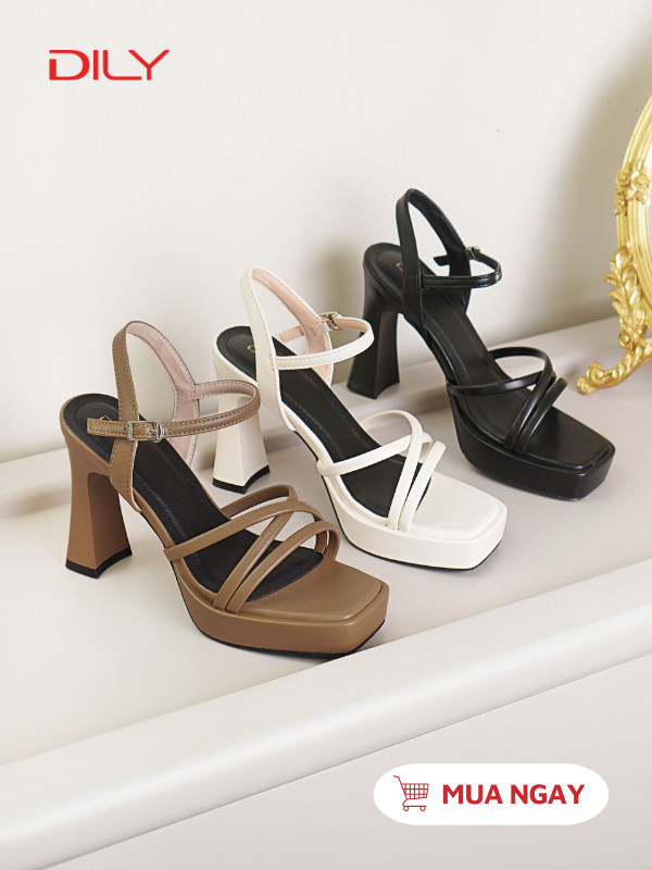 Sandal đế đúp quai mảnh thanh lịch DL0546 - DILY
