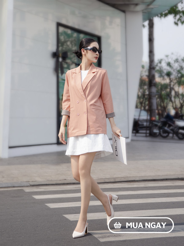 Áo blazer form suông AB0363 - DILY