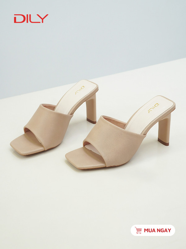 Dép guốc quai bản to trẻ trung DL0602 - DILY