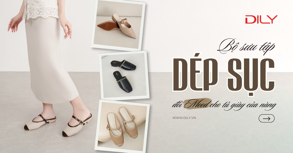 Đổi mood cho tủ giày của nàng với 7 mẫu dép sục duyên dáng