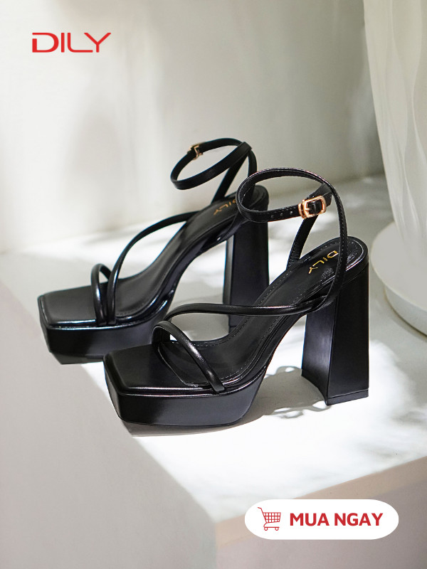 Sandal đế đúp quai mảnh siêu tôn dáng AA0474 - DILY