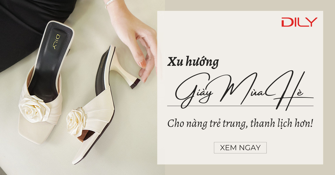 Xu hướng giày mùa hè cực xinh cho nàng thanh lịch, trẻ trung hơn