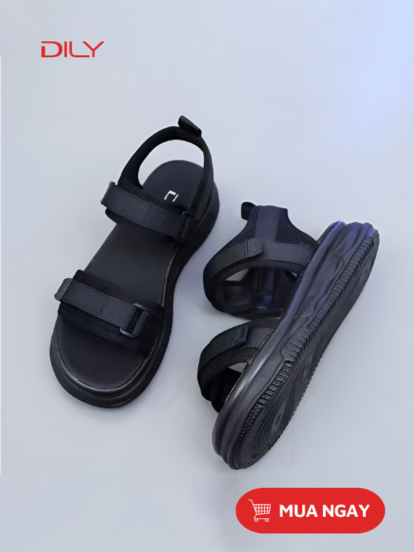 Giày sandal đế bằng basic dễ phối đồ AG0085 - DILY