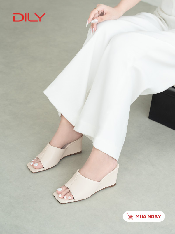 Guốc đế xuồng 7cm tôn dáng DL0537 - DILY