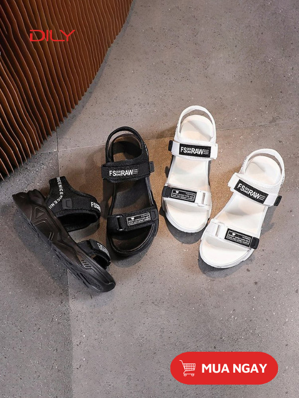 Giày xăng đan đế bằng cá tính AG0042 - DILY
