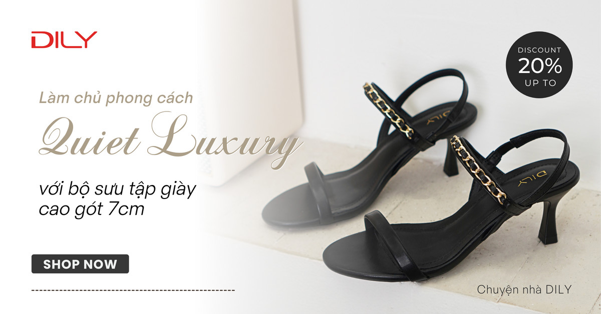 Điểm danh 6 mẫu giày cao gót 7cm mang phong cách Quiet Luxury