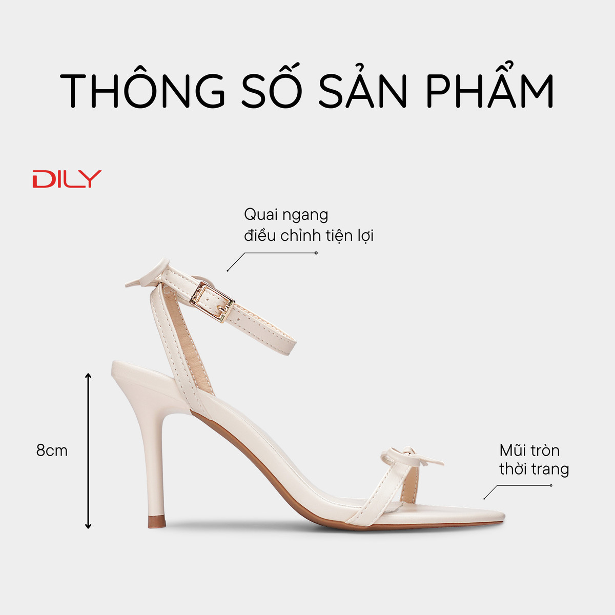 Sandal Cao Gót DL0606