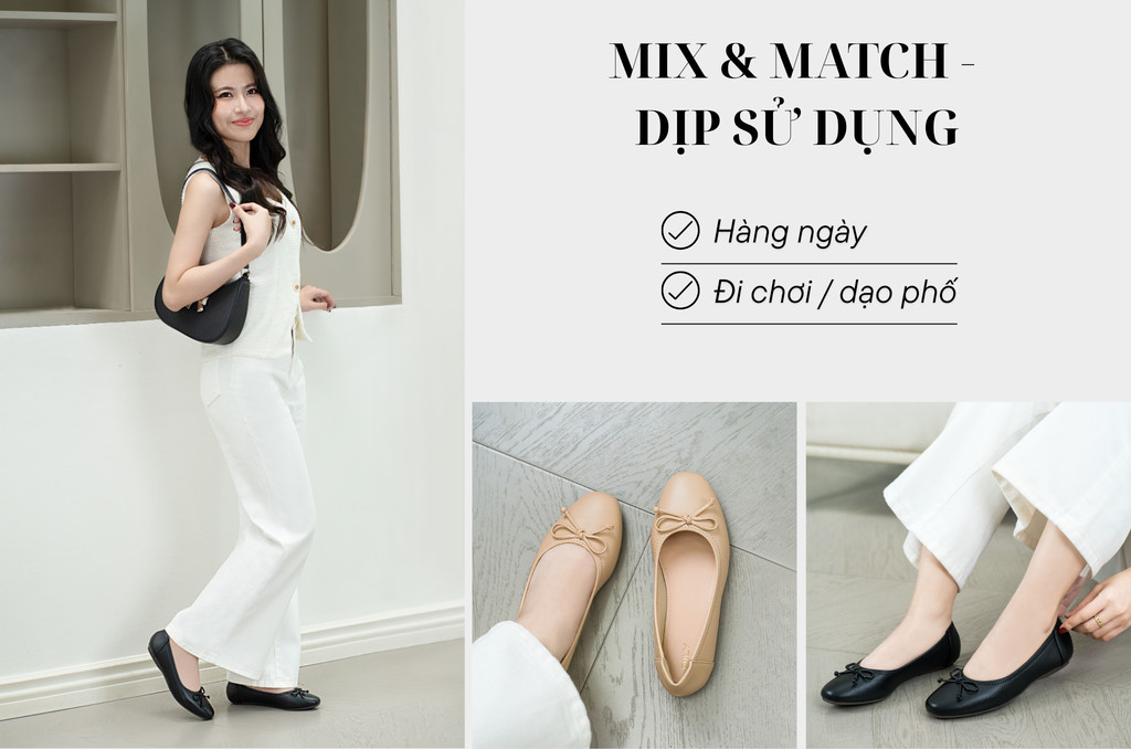 GIÀY BÚP BÊ AA0427