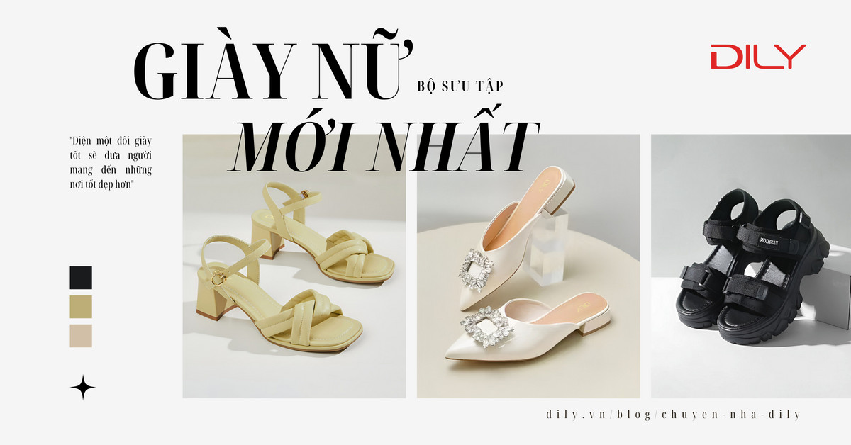 7 mẫu giày nữ đẹp mới nhất tháng 6/2023 nàng không nên bỏ qua