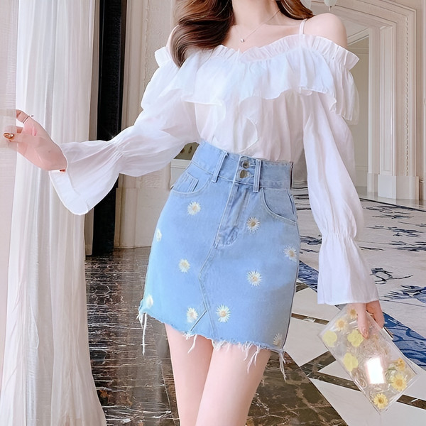 Chân váy chữ A - Phối đồ cực xinh cùng chân váy chữ A