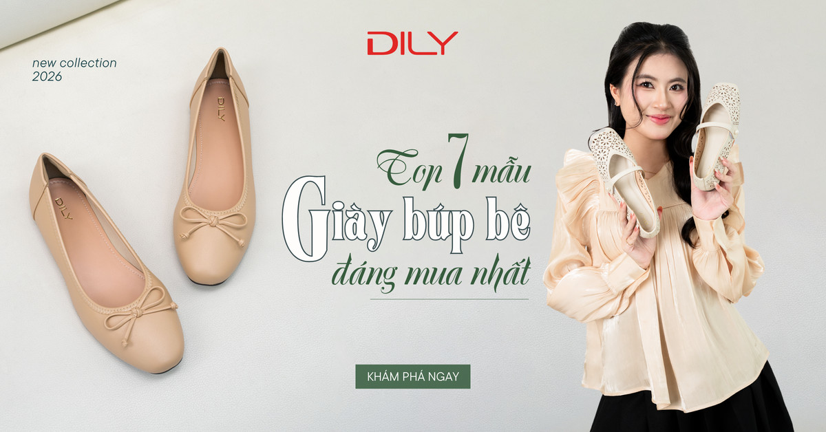 Top 7 mẫu giày búp bê cực hot, đáng sắm nhất của DILY