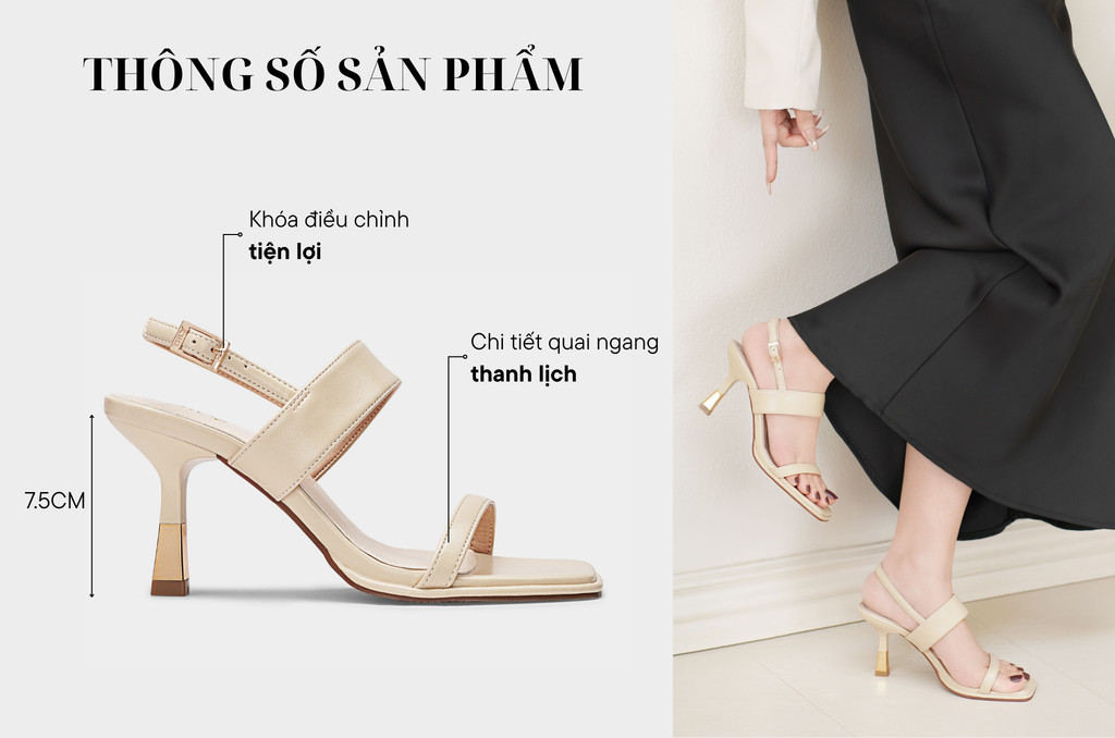 Sandal Cao Gót DL0536