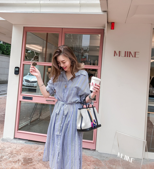 Đầm sơ mi - Item thanh lịch, đa dụng nàng công sở không thể thiếu