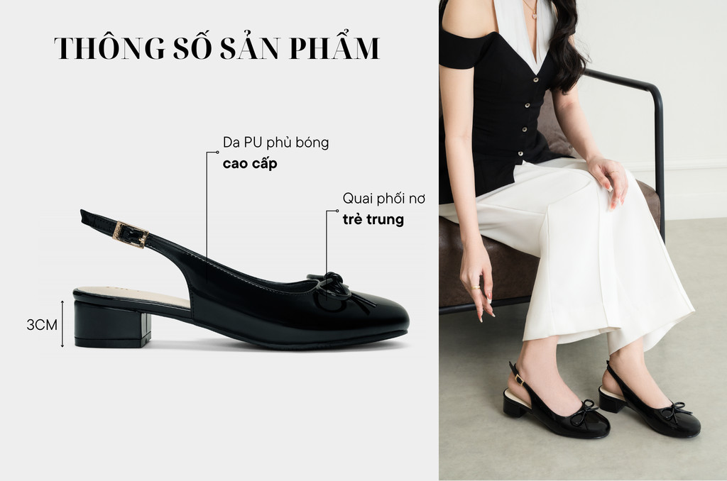 Giày Slingback DL0674