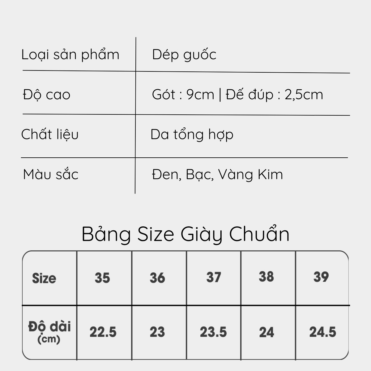 Dép Guốc DL0605
