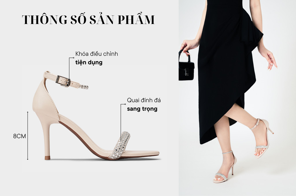 Sandal Cao Gót DL0571