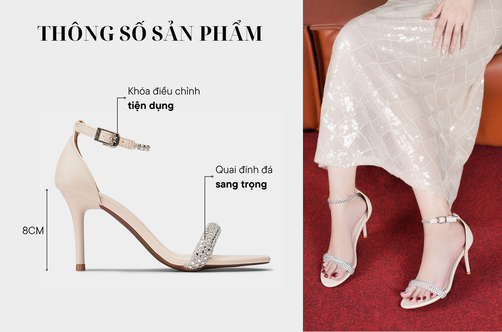Sandal Cao Gót DL0571
