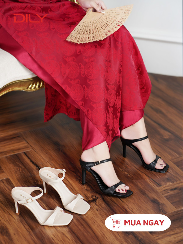 Dép guốc quai mảnh thanh lịch AA0420 - DILY