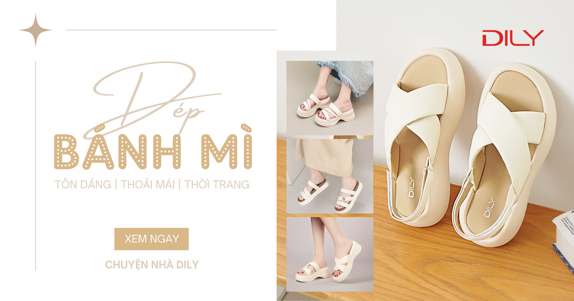 Dép bánh mì – Bí quyết thoải mái hack chiều cao mà vẫn thời trang