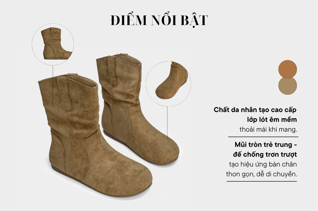 Boot Cổ Thấp AG0183